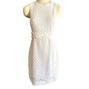 Lilly Pulitzer Arden Shift Dress Lattice Lace Sz S
